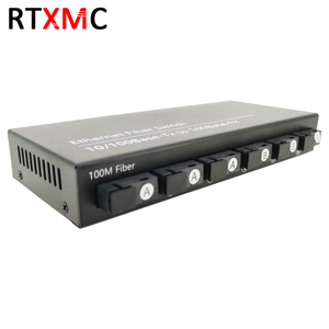 RTXMC Htb-3100ab Media Converter 6f2e 10/100m <strong>Ethernet</strong> Switch 6 Fiber Port 25km 2 Utp Rj45 Fast Erhetnet Fiber Optical Switch - Product Image 6