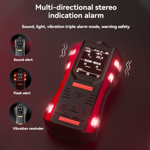 Xách tay 4-in-1 cầm tay phân tích khí dễ cháy Detector các biện pháp co <span class=keywords><strong>CO2</strong></span> không có O2 H2S cấp cho tự nhiên rò rỉ khí - Product Image 5