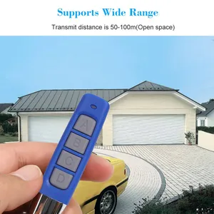 433MHz Auto telecomando elettrico per Garage apriporta telecomando duplicatore Clone codice clonazione 4 chiavi trasmettitore - Product Image 2
