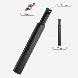 แท่งเครื่องมือเจาะรูภายในสว่านเจาะร่องด้านในมีร่องด้านในมีช่องใส่ L200 Siger 0808a-eh 2020d-eh - Product Image 5