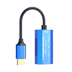 高清电视至USB C型母适配器，带DV 5v铝合金高清适配器，适用于电视和计算机4k60hz - Product Image 4