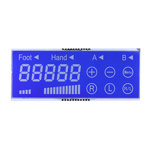 Schermo LCD STN personalizzato in fabbrica con Display blu e schermo a codice di segmento Touch monocromatico a 8 caratteri - Product Image 1