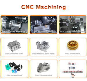 Procesamiento de alta precisión de fábrica Mecanizado CNC Fresado Torneado Modelo de prototipado rápido 3D para piezas de aluminio, acero y latón - Product Image 5