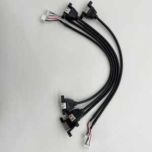 <strong>USB</strong> <strong>Header</strong> to Motherboard <strong>USB</strong> <strong>2</strong>.<strong>0</strong> Adapter Cable <strong>USB</strong> <strong>2</strong>.<strong>0</strong> Type a Female to Dupont 9 10 Pin Female <strong>Header</strong> Motherboard Cable Cord - Product Image 6