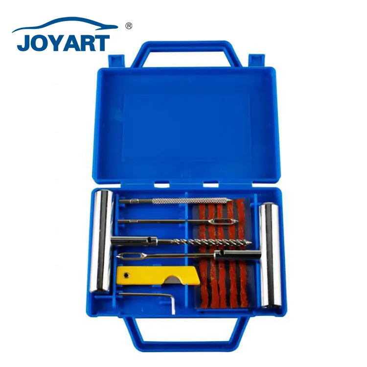 Набор для ремонта шин JOYART, плоский комплект для прокола шин, инструменты для ремонта