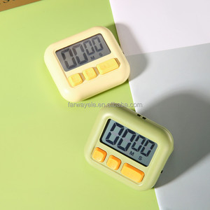 Carino Cubo Magnetico timer per Bambini di Produttività timer Mini display Lcd Elettronico Digitale Cucina Gestione del Tempo - Product Image 4