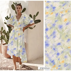 Hot Bán Wf 40S 57/58 Hoa Thiết Kế 100% Polyester Kỹ Thuật Số In Poly Lụa Satin Vải Cho Cô Gái - Product Image 2