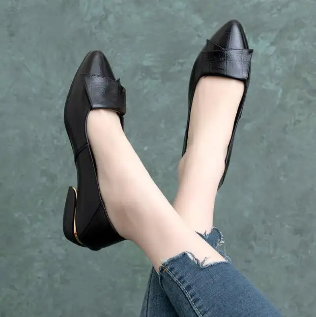Zapatos planos sencillos y cómodos para mujer, zapatillas informales de bailarina, para exterior