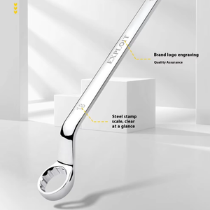 Khai thác nhiệm vụ nặng nề đôi Ende D Plum Blossom <span class=keywords><strong>Wrench</strong></span> <span class=keywords><strong>Set</strong></span> thép tự động sửa chữa công cụ phần cứng Metric <span class=keywords><strong>Wrench</strong></span> <span class=keywords><strong>Set</strong></span> - Product Image 1