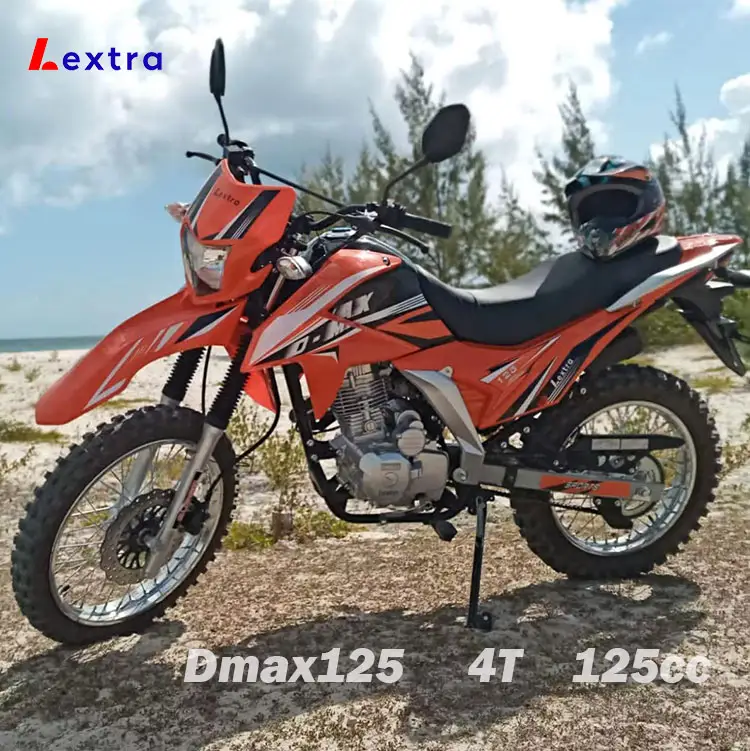 Lextra 125cc 4ストローク高速レーシングガソリンオートバイパワフルエンジンオフロード125ccダートバイク