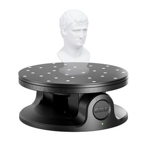 Plato giratorio de doble eje Revopoint Escaneo 3D preciso para objetos pequeños y medianos Compatible con captura de datos rica en detalles fáciles