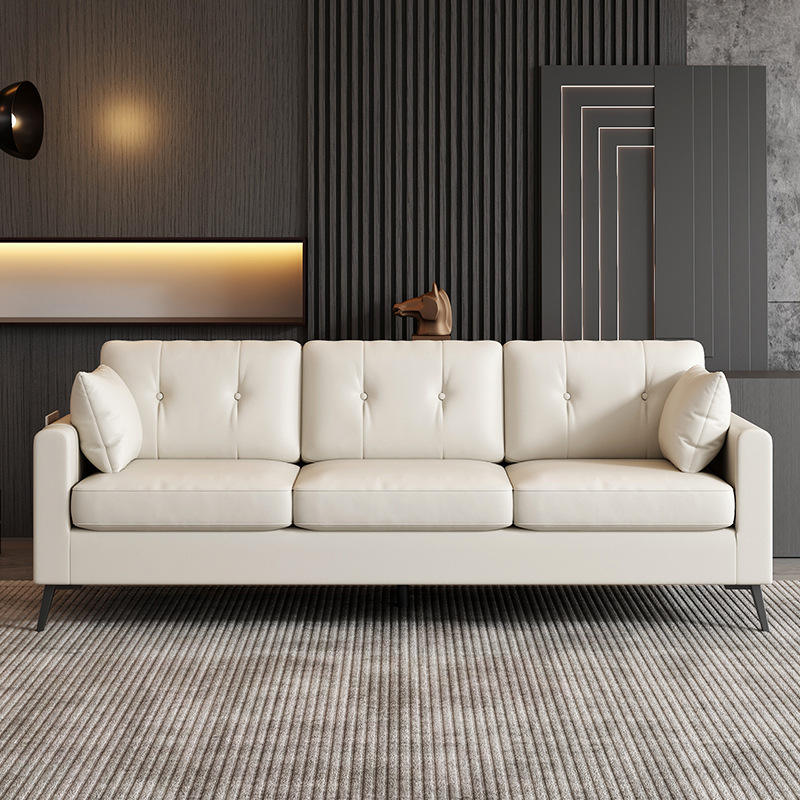 สีขาวนวล - หนังอุ้งเท้าแมว