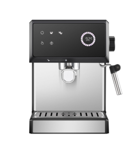 Máquina de café espresso portátil inteligente para el hogar eléctrica con espuma de leche de vapor de alta presión y función de control de temperatura - Product Image 2