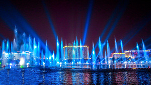 Multimedia DMX512 caratteristiche di acqua controllata grande fontana danzante musicale esterna colorata illuminazione a LED programmata fontana - Product Image 2