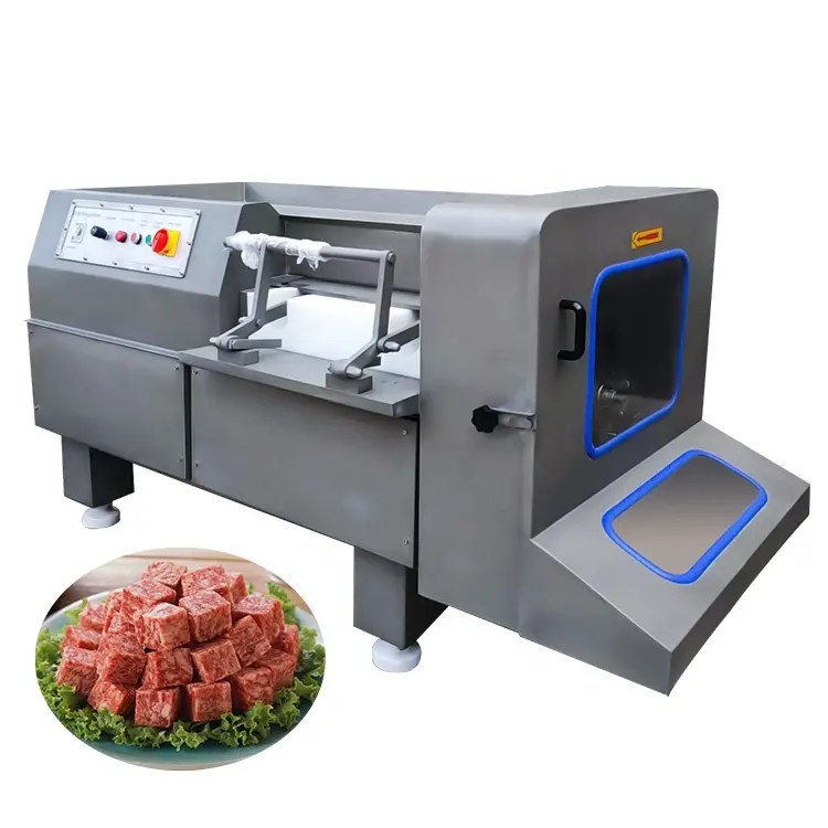 Rundvlees Kubus Snijmachine/Bevroren Varkensvlees Vlees Dicer Machine/Kip Cutter