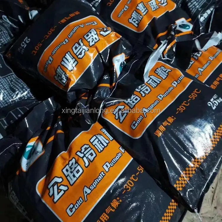 Giá rẻ lạnh nhựa đường sửa chữa lạnh bitum lạnh nhựa đường trong Túi lạnh mix nhựa đường