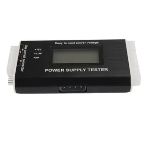 Material de aleación de aluminio ATX fuente de alimentación herramienta de detección y mantenimiento ordenador Host instrumento de prueba de potencia LCD probador de potencia - Product Image 1