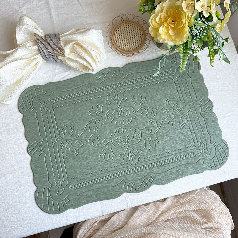 Light green (Embossed Pattern)