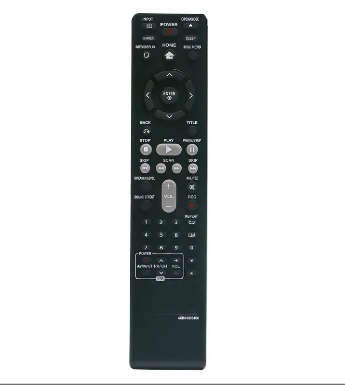 Remote cocok untuk LG AKB 73636106 Remote pengganti untuk LG DVD Home Theater DH4130S S43S3-S/W S43S3-S S43S3-W DH4430P S43S2-S S63T1-C S43S1-W