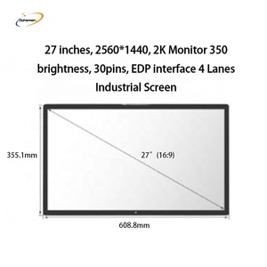 Panel LCD TFT personalizado 15,6 18,5 21,5 23,8 24 27 pulgadas con interfaz LVDS y EDP 4K pantalla de visualización automotriz para exteriores temperatura amplia - Product Image 6