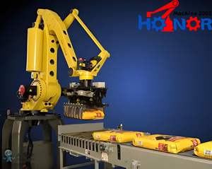 Twenty Years Experience Factory <strong>Automatic</strong> Palletizing <strong>Robot</strong> Palletizer <strong>Machine</strong> <strong>Robot</strong> Arm Palletizer <strong>System</strong> - Product Image 3
