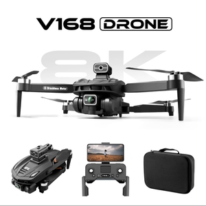 V168 Drone GPS tek bir tıklama dönüş yüksek çözünürlüklü 8K hava fotoğrafçılığı optik akış akıllı engel kaçınma - Product Image 2