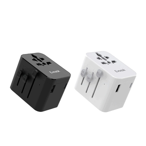Adattatore da viaggio multifunzione 2.4A tipo di potenza di uscita 65W-C PD funzionalità presa di conversione diretta in fabbrica a 65 vie - Product Image 5