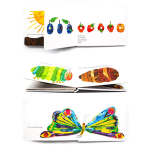 定制儿童儿童纸板书工厂图片彩绘儿童插图儿童忙板书印刷 - Product Image 1