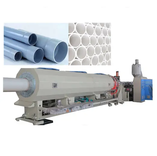 Buy Fully Automatic Rigid Corrugated Drain Electrical Conduit Gas Wiring Flexible PVC CPVC Tube Pipe Fitting Bend Making Machine