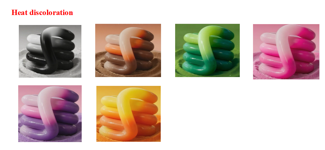 Decolorazione del calore