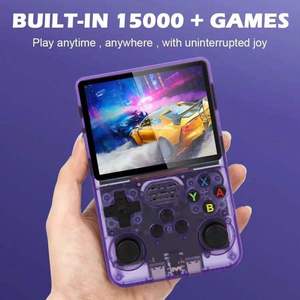Die R36S Open-Source-Handheld-Konsole ist ein tragbares Retro-Arcade-Spiel mit einem nostalgischen 3D-Dual-System - Product Image 3