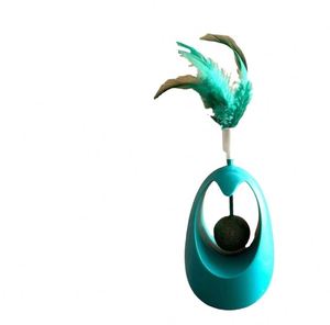New Arrival <strong>Catnip</strong> Spin Ball Cat Toys Ball With Feather Eco-friendly <strong>Catnip</strong> Ball for Cats - Product Image 1