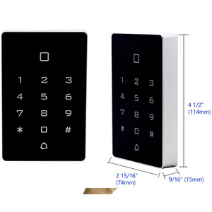 Supports IP67 Outdoor Waterproof Universal Touch Key Wired <strong>Keyboard</strong> for Garage Doors, <strong>Access</strong> <strong>Control</strong> Systems