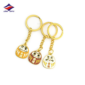 Longzhiyu พวงกุญแจ MVP 17ปีที่กำหนดเองพวงกุญแจกลวงออกพวงกุญแจโลหะทอง - Product Image 3