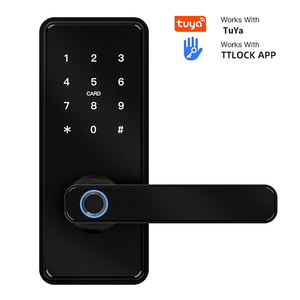 Telecomando Smart serratura porta digitale impronta digitale e tastiera codice chiave e accesso alla carta con WIFI per casa e Hotel - Product Image 6