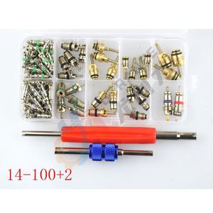 Yeni otomotiv klima HVAC vana parçaları donanım araçları kutulu 10-size vana çekirdek ve vana çekirdek çıkarıcı yükleyici aracı - Product Image 5