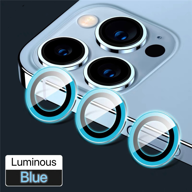 Azul, 3 cubiertas de lente