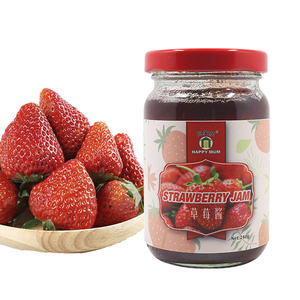 Jolion食品供应商240g玻璃瓶oem甜酱批发超优质天然成分新鲜蓝莓果酱