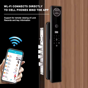 Riconoscimento facciale 3D interfono Video attivo Tuya App di sicurezza digitale automatico tramite impronta digitale tramite password serratura elettronica - Product Image 5