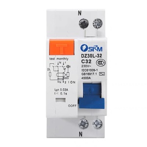 Plastik malzeme ile DZ47-63 Mini Model mikro devre kesici 2P C6A 1P/3P/4P 25A anma akımı 10KA koruma kapasitesi - Product Image 3