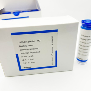 Tabung kapiler kaca ramah lingkungan 75mm, dengan 100mm ID 1.1mm OD buka kedua ujung dapat disesuaikan dukungan OEM XZ LAB perlengkapan 1.5 buah - Product Image 5