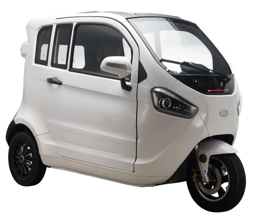 Cee 2019 tre ruote Cargo triciclo elettrico moto risciò mobilità completamente chiusa Scooter Cargo Scooter motore con cabina