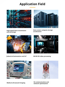 Ván alinx fp2516 mô-đun kép 200g QSFP-DD FMC + sợi quang Sub-Card Board 400Gbps trung tâm dữ liệu ai đào tạo Cụm - Product Image 6