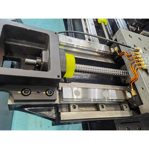 CK1010 automatico in metallo orizzontale Fanuc Siemens sistema CNC tornio - Product Image 3