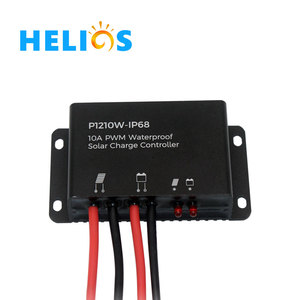 Водонепроницаемый PWM контроллер солнечного заряда 10A20A 12V 24V поддерживает максимальный Солнечный вход 170W. - Product Image 2