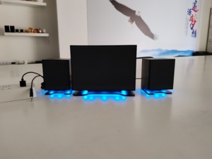 G2新款2.1 CH电脑RGB蓝光电脑台式扬声器低音炮 - Product Image 2