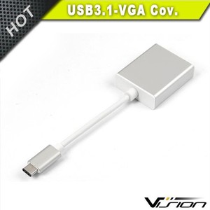 USB 3,1 Tipo-C a VGA Video + Audio PC Monitor Proyector Adaptador Convertidor Cable - Product Image 4