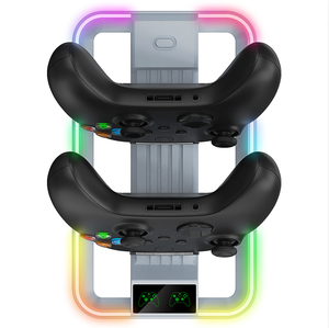 タイプC RGB照明デュアルゲームパッド充電ドックステーションLED高速充電スタンドXboxシリーズX Sワイヤレスコントローラ用 - Product Image 6