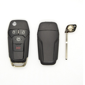 フリップキーリモートカーキー2013-2016For-d Fusion 4-Button PN164-R7986 N5F-A08TAA交換用キー - Product Image 3