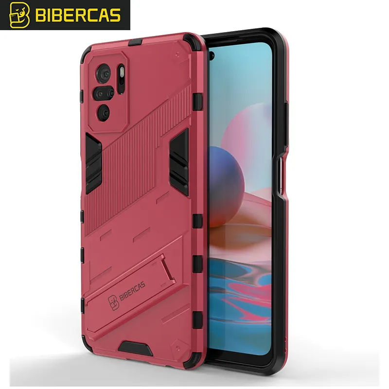 BIBERCAS Casing Ponsel Desainer Korek Api Mengilap, Sarung Ponsel Pelindung Keras Mode untuk Redmi NOTE 10 4G Note 10S